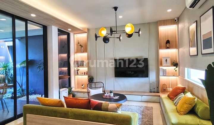 [Rumahstrategisbogor] Rumah Vibes Resort 15 Menit ke Stasiun KRL Bojong Gede Rumah Bagus SHM di Bogor Timur
