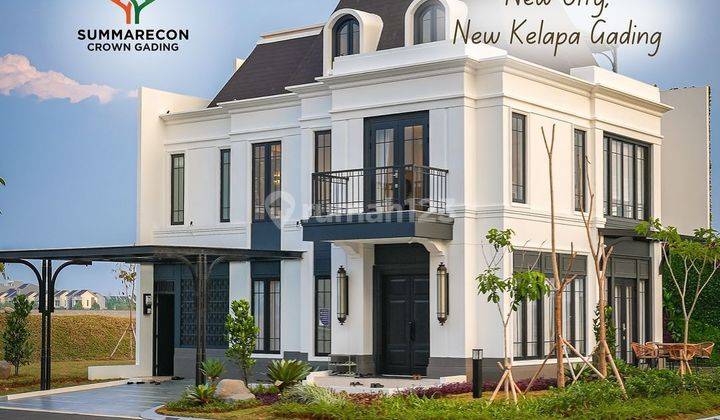 Rumah Mewah Harga Hemat Di Jasmia Summarecon Crown Gading Rumah 1