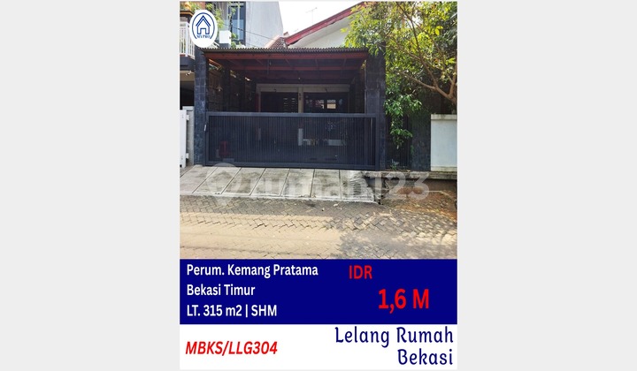 Lelang Rumah Bekasi Dijual Rumah Bekasi Kemang Pratama SHM Dijual Lelang 1