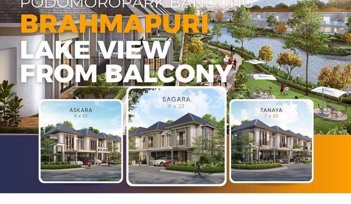 Rumah Bandung PODOMOROPARK Danau Megah 1 Km Dlm Kawasan Gondola Jogging Track 1