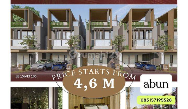 Rumah 3 Lantai Lift Optional SOUTH TRESOR Metland Cyber Puri Tangerang  1