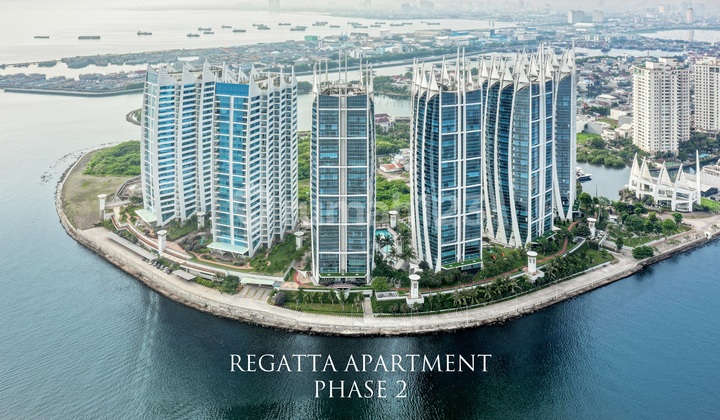 DIJUAL APARTEMEN REGATTA PHASE 2 PANTAI MUTIARA SEA VIEW PLUIT 2