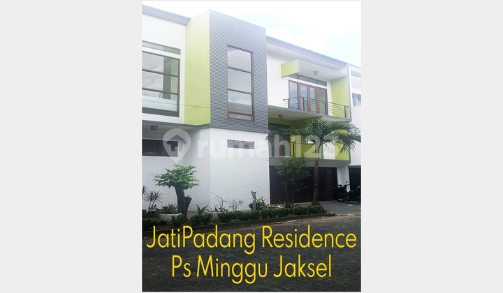 Disewa Rumah Jaksel Jatipadang Residence 3 Lantai Pasar Minggu Nego