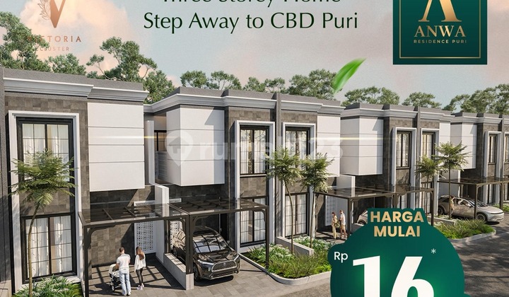 Rumah Anwa Resident Puri, Banyak Bonusnya (indent)