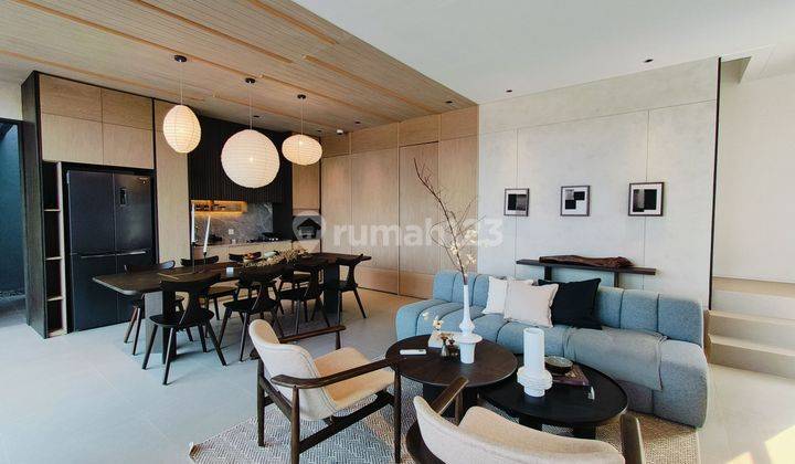 Rumah 2 lantai modern minimalis nempel BSD city  2