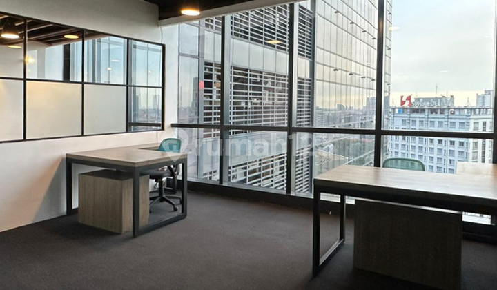 Office siap pakai, fully furnished