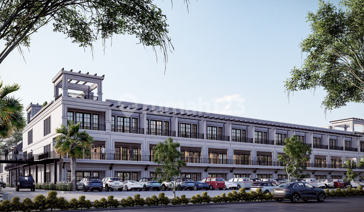 Ruko Kap 3 Lantai Hadap Kap