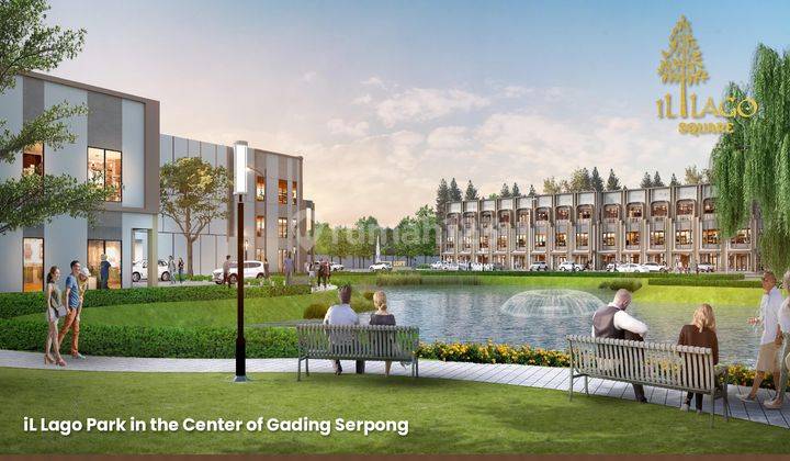 Gading Serpong Paramount Land Ruko 4man Illago Square 3 Lantai 2