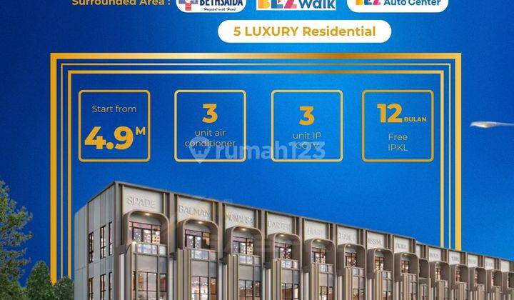 Terakhir Termurah Hanya 4m Ruko Terbesar Panjang 15 Illago Square 2