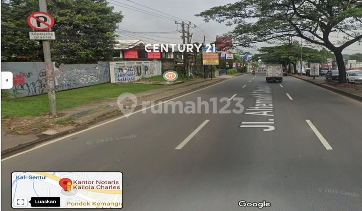 Dijual Tanah Di Jalan Raya Alternatif Cibubur  Jawa Barat