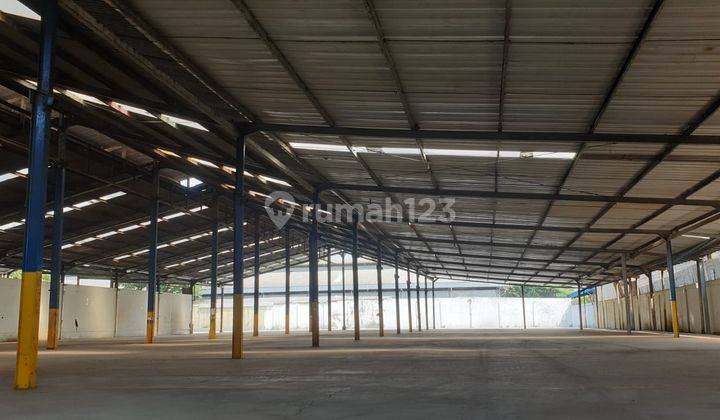 Disewakan Gudang ukuran 3,500m2 Gudang di Jalan Raya Narogong bojong. Bekasi   1