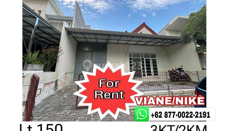 RUMAH DKT UNESA GWALK CITRALAND SURABAYA BARAT DKT DISEWAKAN 50JT 1