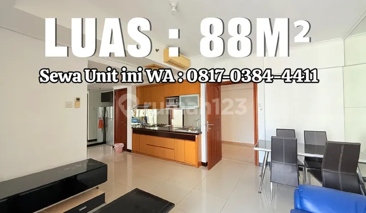 For Rent: Waterplace Apartment West Surabaya 3 Bedrooms Furnished 2