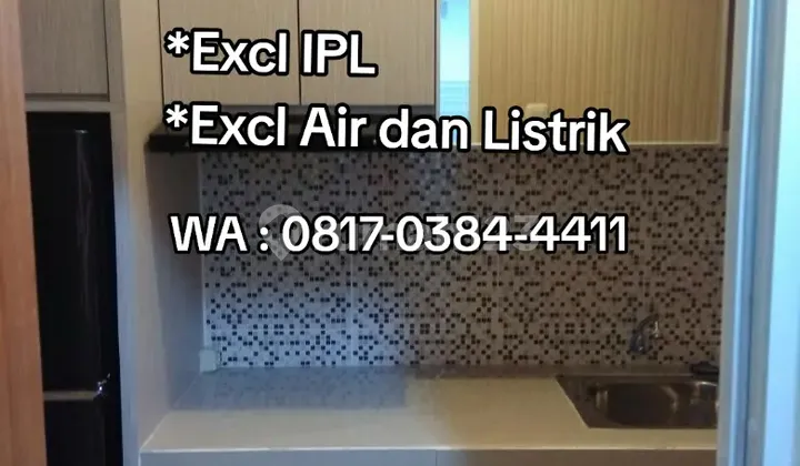Apartemen Disewakan Dekat Pakuwon Mall Surabaya Barat 30jt 2
