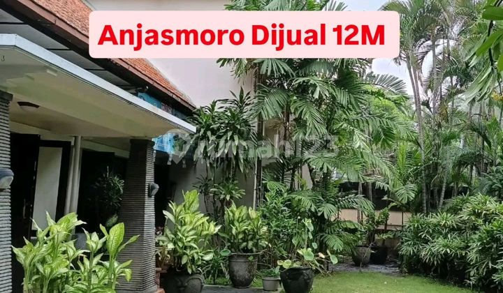 Rumah Okl Surabaya Pusat Dijual Anjasmoro Dkt Tunjungan 12m Nego