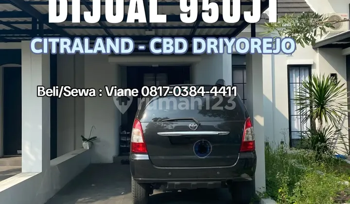 Dijual Rumah Citraland Driyorejo Gresik Barat Surabaya 950jt