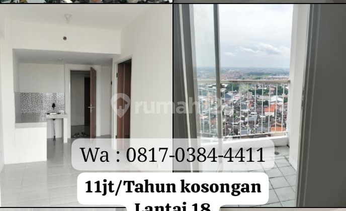 For Rent Empty Apartment Near Unesa Pakuwon Mall Surabaya