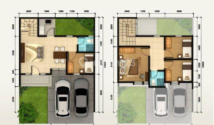 Cluster Astha Respati Suvarna Sutera Rumah 2 Lantai Murah 2