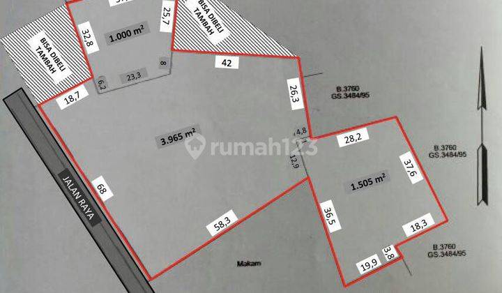 DIJUAL TANAH STRATEGIS DI SERPONG, SEBELAH TOWNHOUSE PAVILION DAN SEBRANG STASIUNATAU KAMPUS STISKES  2