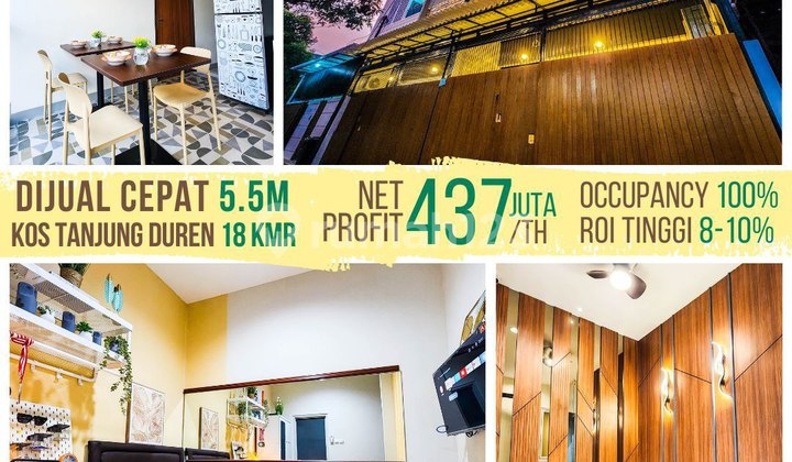 Boarding House for Sale in Tanjung Duren, Fully Occupied 2