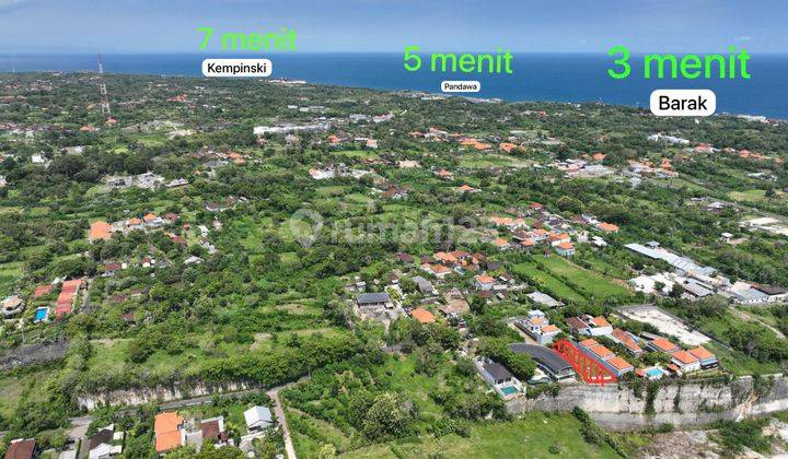 Land for sale in Uluwatu Bali 550m² SHM  2