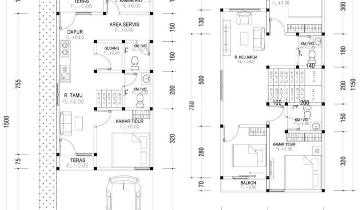 Dijual Rumah Baru Green Ville 2 Lantai, Jakarta Barat 2