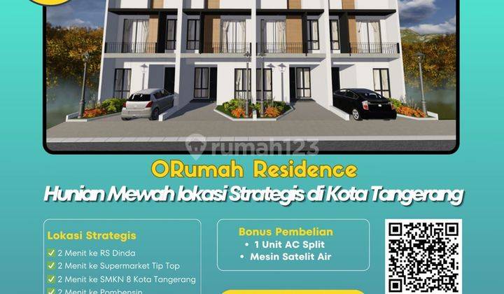 Rumah Di Kota Tangerang Model Scandinavian Dua Lantai 2