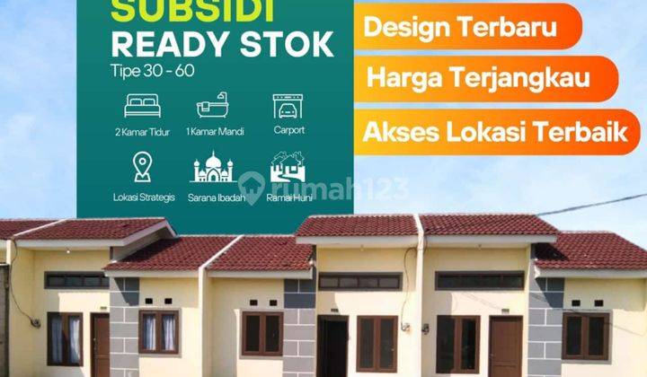 Rumah subsidi ready stok di prima mekarsari  1