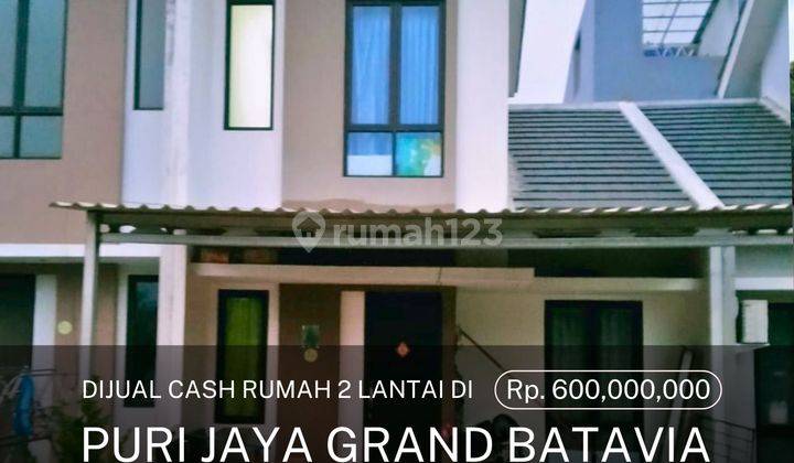 Rumah 2 Lantai Bagus SHM di Puri Jaya Grand Batavia 1