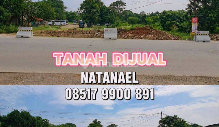 DIJUAL TANAH Depan Jalan Utama di Cikarang Selatan 1