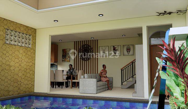 Brand New Two Bedroom Villa With Peaceful Surrounding For Lease In Munggu 2