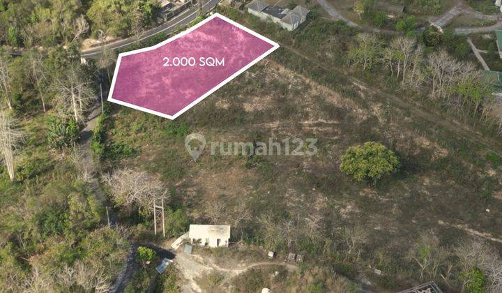 Freehold Land With Direct Seaview And Near Bali s Famous Beach Club For Sale In Pecatu 1