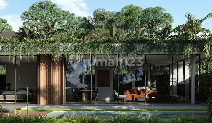 Upcoming Two Bedrooms Modern Villa with Unique Views for Lease in Ungasan 2