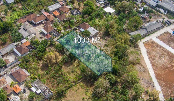 Riverside Land for Leasehold in Ungasan – 1.000 m² 1