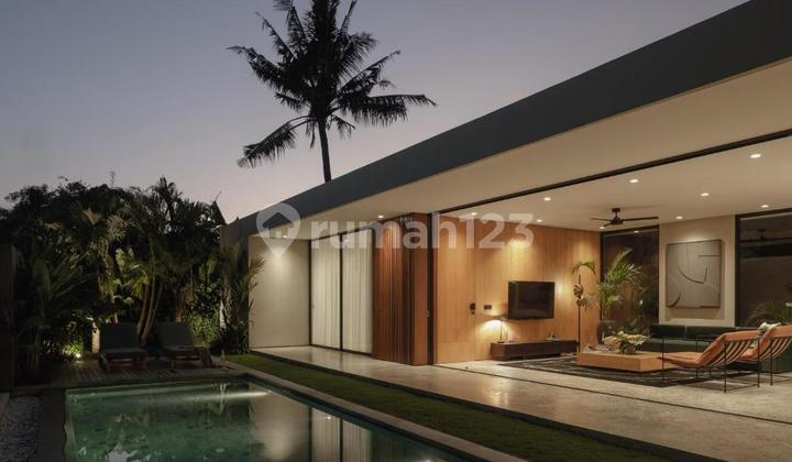 Mid Century Inspired Two Bedroom Villa for Yearly Rental in Berawa Mid Century Inspired Two Bedroom Villa for Yearly Rental in Berawa