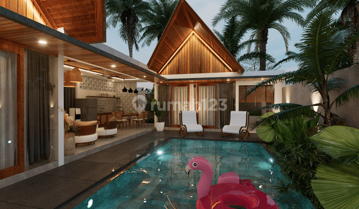 Elegant 2 Bedroom Tropical Modern Villa With Private Parking In Seminyak S Golden Location 1