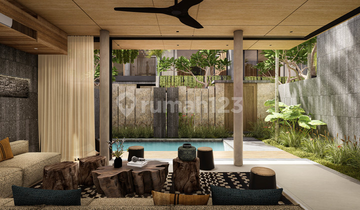 Upcoming Two Bedroom Villa with Walking Distance to the Beach for Sale in Berawa 2