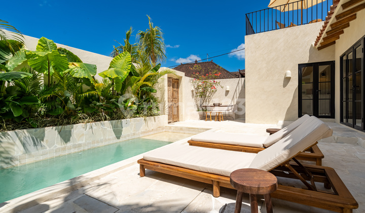 Upcoming Two Bedroom Mediterranean Style Villa for Lease in Canggu 2