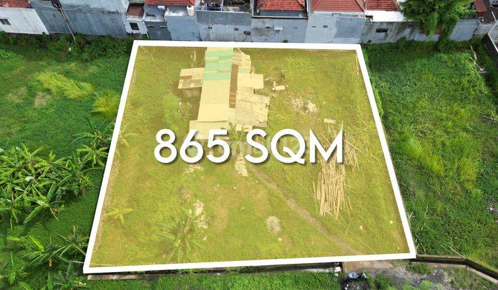 Landplot With Ricefields Surrounding In Strategic Area For Lease In Kerobokan 1