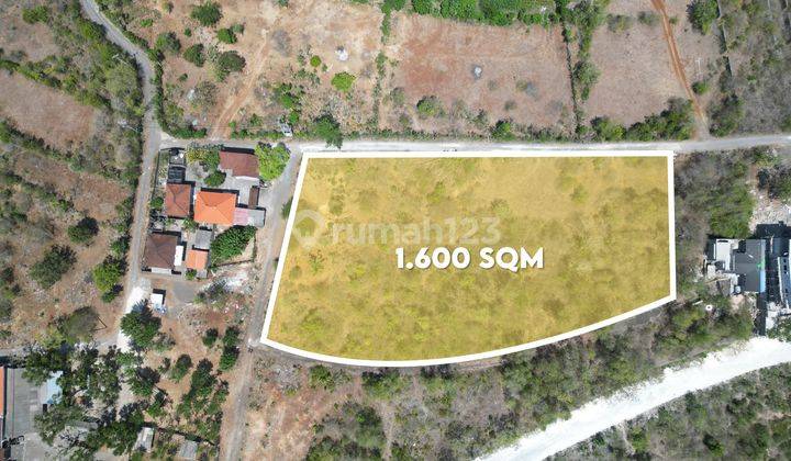 Square Plot Land Peaceful Area Surrounding With Seaview For Sale In Ungasan 1