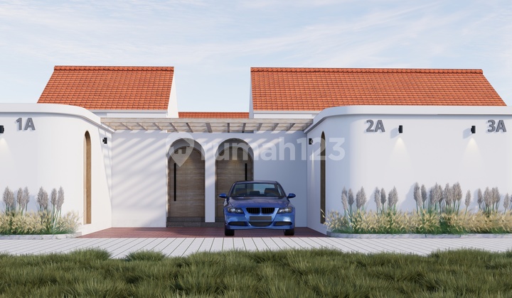 Villa Mediterania Modern Dua Kamar Tidur Akan Datang di Lokasi Strategis untuk Disewa di Sanur 2