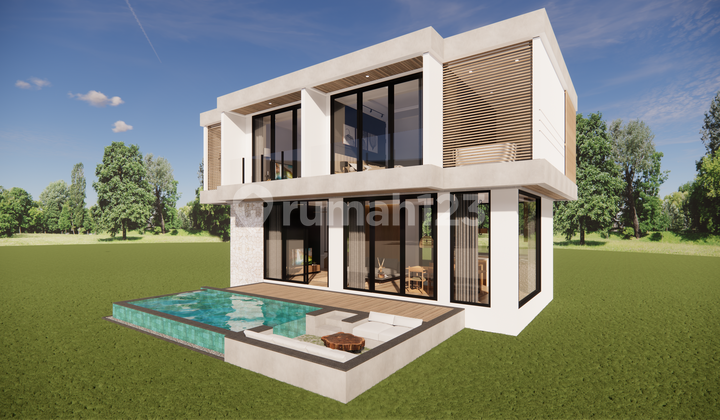 Mendatang Townhouse Satu Kamar Tidur dengan Lingkungan yang Damai untuk Disewakan di Ubud 2