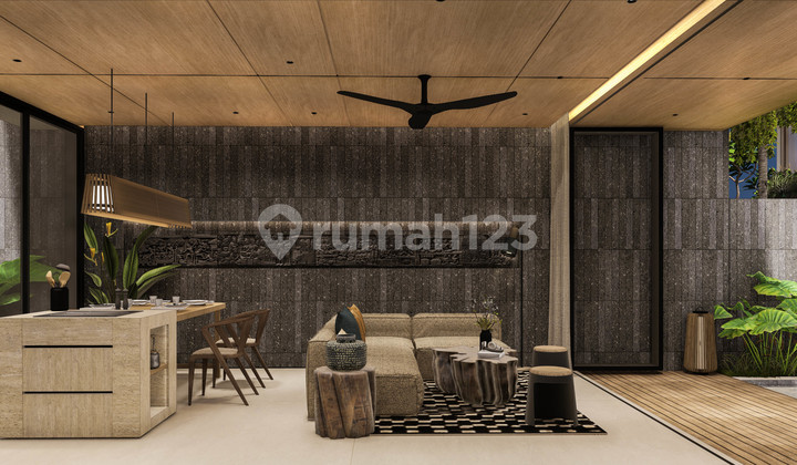 Upcoming One Bedroom Villa with Walking Distance to the Beach for Sale in Berawa 2