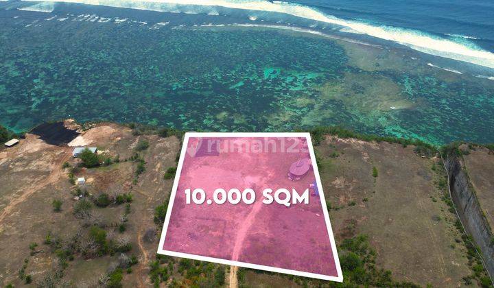 Rare Opportunity Direct To Cliff Land With Amazing Seaview For Sale In Kutuh 1