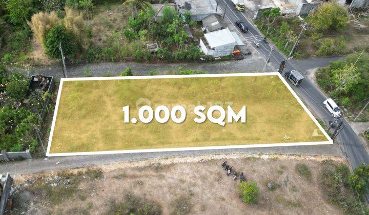 Square Shape Land with Good Road Access for Lease in Ungasan 1