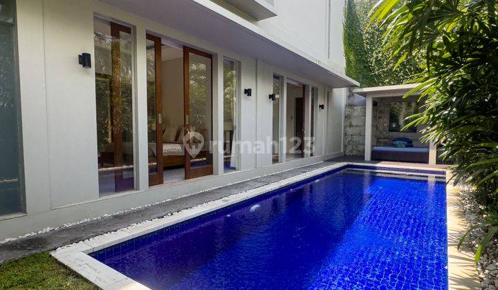Peaceful & Fully Furnished Three-bedroom Villa for Lease in Berawa – Secure Complex, Prime Location 1