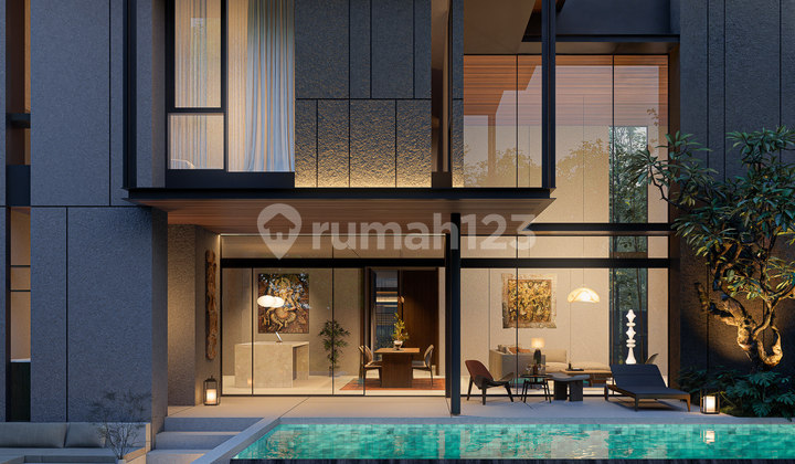 Villa Modern Empat Kamar Tidur Mendatang Dengan Fasilitas Lengkap Dijual di Beraban