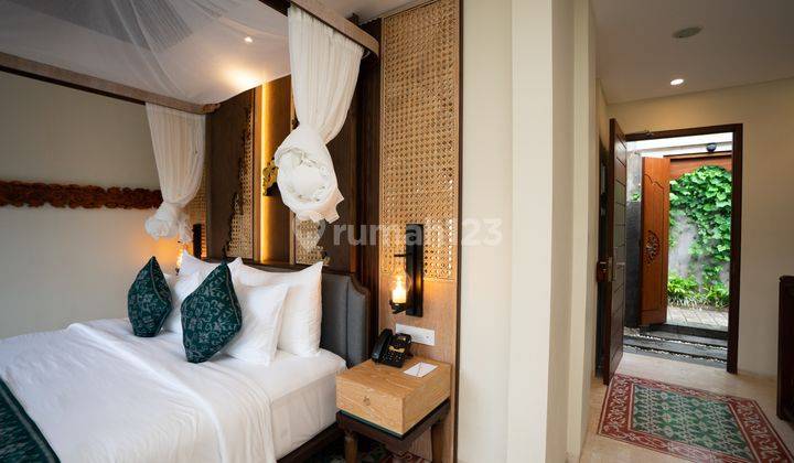 Brand New One Bedroom Inside Secured Complex Villa with Direct River View for Lease in Ubud 1