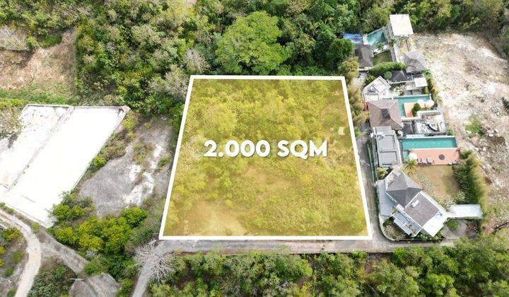  Prime Potential Seaview And Gwk View Land For Sale In Pecatu 1