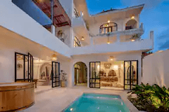 Five Bedroom Villa With Complete Amenities And High Roi For Lease In Berawa 2